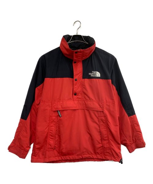 THE NORTH FACE（ザ ノース フェイス）THE NORTH FACE (ザ ノース フェイス) アノラックパーカー レッド×ブラック サイズ:LLの古着・服飾アイテム