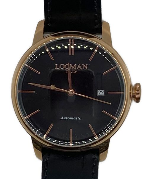 LOCMAN（ロックマン）LOCMAN (ロックマン) 腕時計 ブラックの古着・服飾アイテム