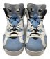 中古・古着 NIKE (ナイキ) AIR JORDAN 6 University Blue ホワイト×スカイブルー サイズ:US10：10000円