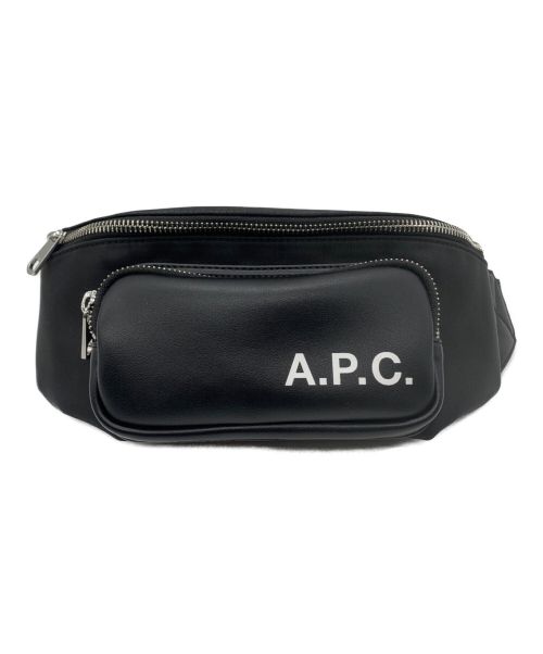 A.P.C.（アーペーセー）A.P.C. (アー・ペー・セー) ボディーバッグ ブラックの古着・服飾アイテム