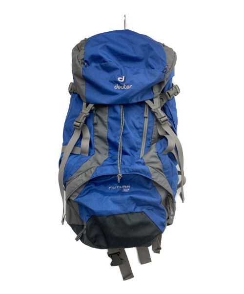 deuter（ドイター）deuter (ドイター) バックパック ブルー×グレーの古着・服飾アイテム