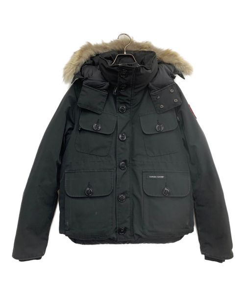 CANADA GOOSE（カナダグース）CANADA GOOSE (カナダグース) RUSSEL PARKA ブラック サイズ:Sの古着・服飾アイテム