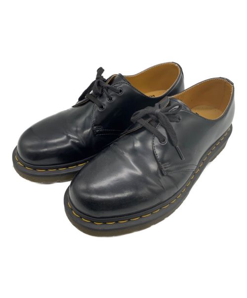 Dr.Martens（ドクターマーチン）Dr.Martens (ドクターマーチン) 3ホールシューズ ブラック サイズ:UK7の古着・服飾アイテム