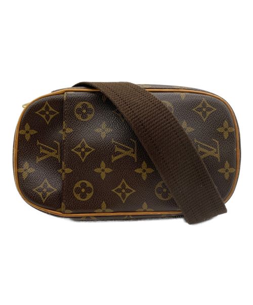 LOUIS VUITTON（ルイ ヴィトン）LOUIS VUITTON (ルイ ヴィトン) ポシェット ブラウンの古着・服飾アイテム