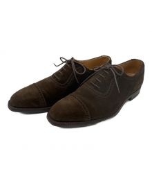 Crockett & Jones（クロケット＆ジョーンズ）の古着「ストレートチップシューズ」｜ブラウン