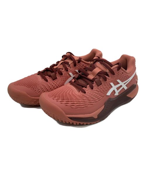 asics（アシックス）asics (アシックス) ローカットスニーカー ピンク サイズ:23の古着・服飾アイテム