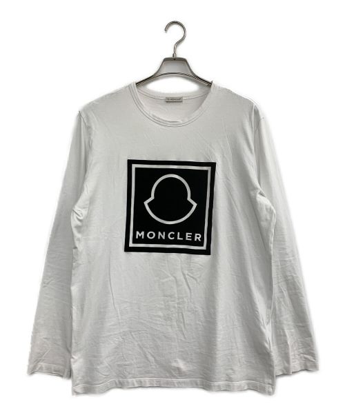 MONCLER（モンクレール）MONCLER (モンクレール) 長袖カットソー ホワイト サイズ:2XLの古着・服飾アイテム