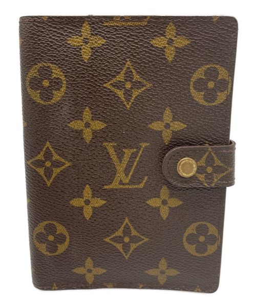 LOUIS VUITTON（ルイ ヴィトン）LOUIS VUITTON (ルイ ヴィトン) 手帳カバー ブラウンの古着・服飾アイテム