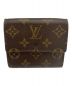 LOUIS VUITTON (ルイ ヴィトン) 2つ折り財布 ブラウン：6000円