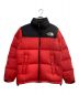 THE NORTH FACE（ザ ノース フェイス）の古着「ヌプシジャケット」｜レッド×ブラック