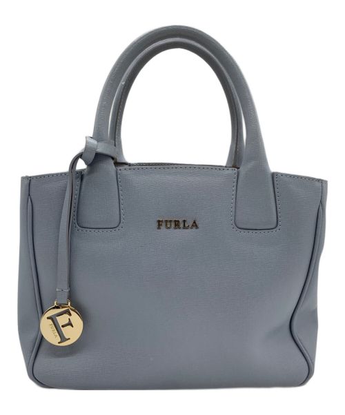 FURLA（フルラ）FURLA (フルラ) 2WAYショルダーバッグ スカイブルーの古着・服飾アイテム