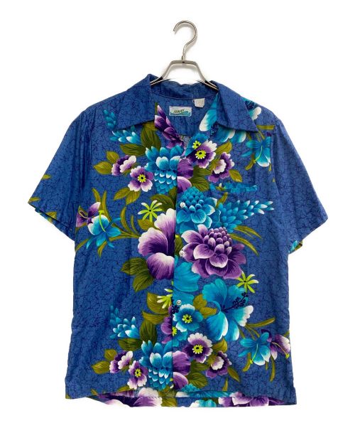 penneys HAWAII（penneys HAWAII）penneys HAWAII (penneys HAWAII) ヴィンテージアロハシャツ ブルー サイズ:不明の古着・服飾アイテム