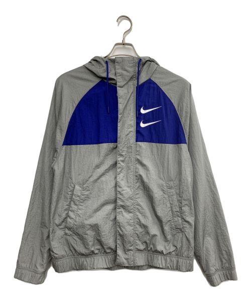 NIKE（ナイキ）NIKE (ナイキ) フーデッドジャケット グレー サイズ:Sの古着・服飾アイテム