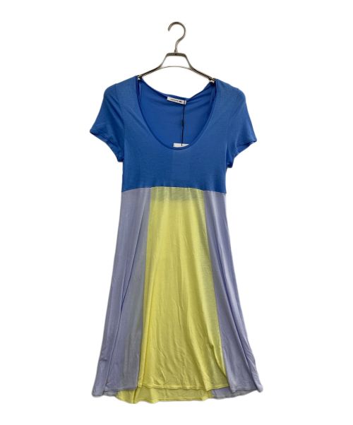 LACOSTE（ラコステ）LACOSTE (ラコステ) 半袖ワンピース ブルー サイズ:Mの古着・服飾アイテム