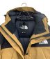 中古・古着 THE NORTH FACE (ザ ノース フェイス) マウンテンダウンジャケット ブラウン×ブラック サイズ:M：31000円