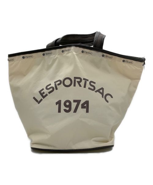 LeSportsac（レスポートサック）LeSportsac (レスポートサック) トートバッグ アイボリーの古着・服飾アイテム