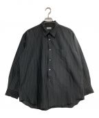 COMME des GARCONS HOMMEコムデギャルソン オム）の古着「長袖シャツ」｜ブラック