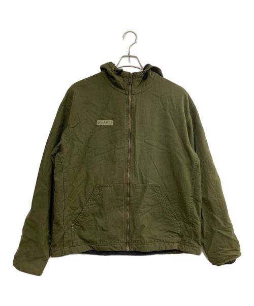 Columbia（コロンビア）Columbia (コロンビア) フーデッドジャケット カーキ サイズ:Lの古着・服飾アイテム