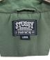 中古・古着 stussy (ステューシー) ナイロンベスト グリーン サイズ:LARGE：14000円