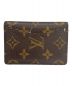 LOUIS VUITTON (ルイ ヴィトン) 名刺入れ ブラウン：13000円