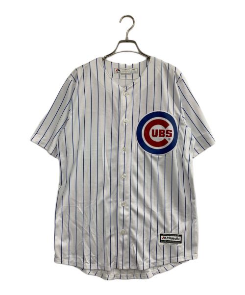 CUBS（CUBS）CUBS (CUBS) ゲームシャツ ホワイト サイズ:不明の古着・服飾アイテム