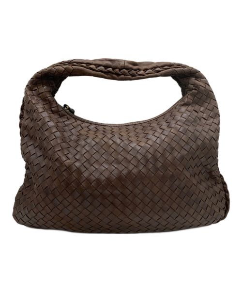 BOTTEGA VENETA（ボッテガベネタ）BOTTEGA VENETA (ボッテガベネタ) ハンドバッグ ブラウンの古着・服飾アイテム