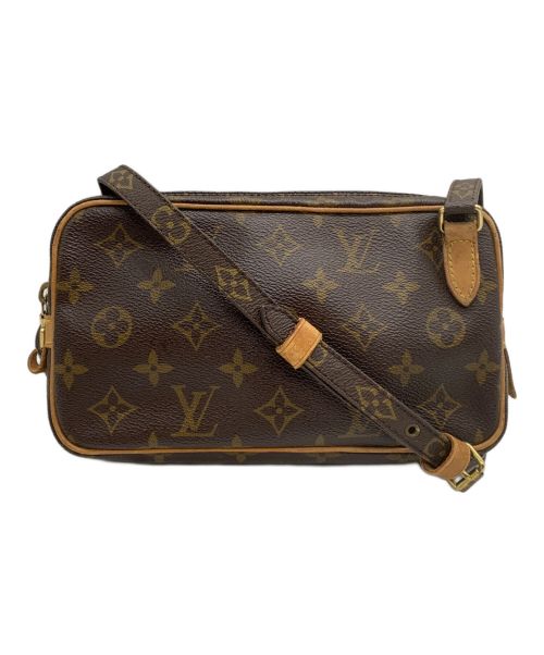 LOUIS VUITTON（ルイ ヴィトン）LOUIS VUITTON (ルイ ヴィトン) ショルダーポーチ ブラウンの古着・服飾アイテム