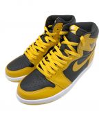 NIKEナイキ）の古着「AIR JORDAN 1 RETRO HIGH OG Pollen」｜ブラック×イエロー