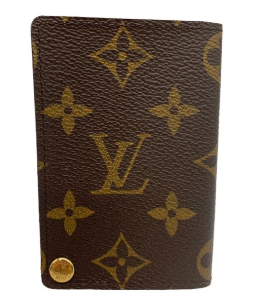 LOUIS VUITTON（ルイ ヴィトン）LOUIS VUITTON (ルイ ヴィトン) カードケース ブラウンの古着・服飾アイテム