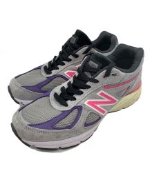 NEW BALANCE（ニューバランス）の古着「M990V4 ユナイテッド アローズ & サンズ」｜グレー×ピンク