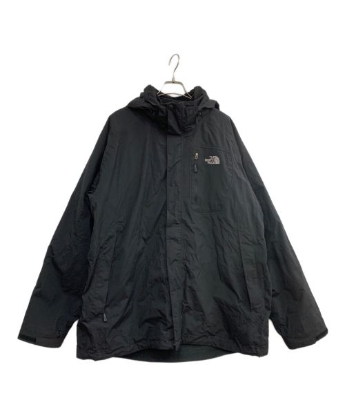 THE NORTH FACE（ザ ノース フェイス）THE NORTH FACE (ザ ノース フェイス) フリースライナー付ジャケット ブラック サイズ:XXLの古着・服飾アイテム