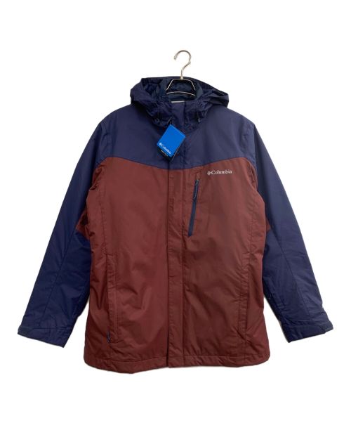 Columbia（コロンビア）Columbia (コロンビア) ウィリバードIV インターチェンジジャケット レッド×ネイビー サイズ:XLの古着・服飾アイテム