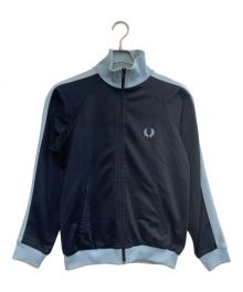 FRED PERRY（フレッドペリー）の古着「トラックジャケット」｜ネイビー×ブルー