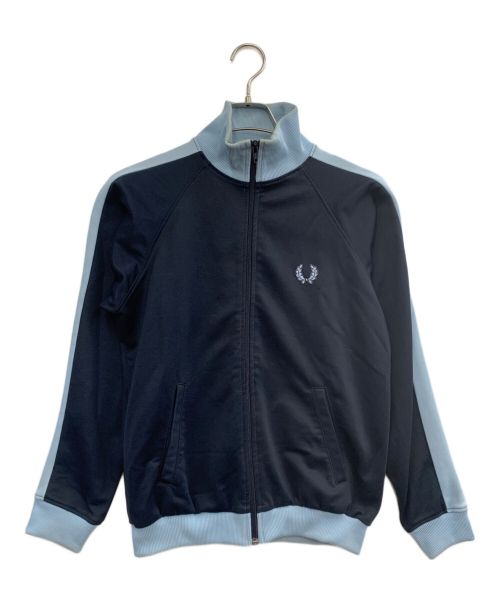 FRED PERRY（フレッドペリー）FRED PERRY (フレッドペリー) トラックジャケット ネイビー×ブルー サイズ:Lの古着・服飾アイテム