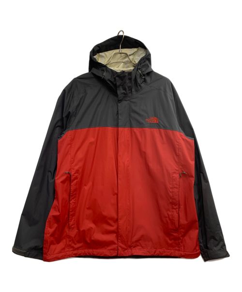 THE NORTH FACE（ザ ノース フェイス）THE NORTH FACE (ザ ノース フェイス) ベンチャージャケット レッド×ブラック サイズ:XLの古着・服飾アイテム