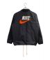 NIKE (ナイキ) コーチジャケット ブラック×ブラウン サイズ:M：7000円