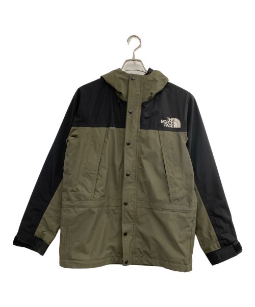 THE NORTH FACE（ザ ノース フェイス）THE NORTH FACE (ザ ノース フェイス) マウンテンライトジャケット ブラウン×ブラック サイズ:Mの古着・服飾アイテム