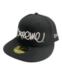 SUPREME×New Era（シュプリーム×ニューエラ）の古着「キャップ」｜ブラック