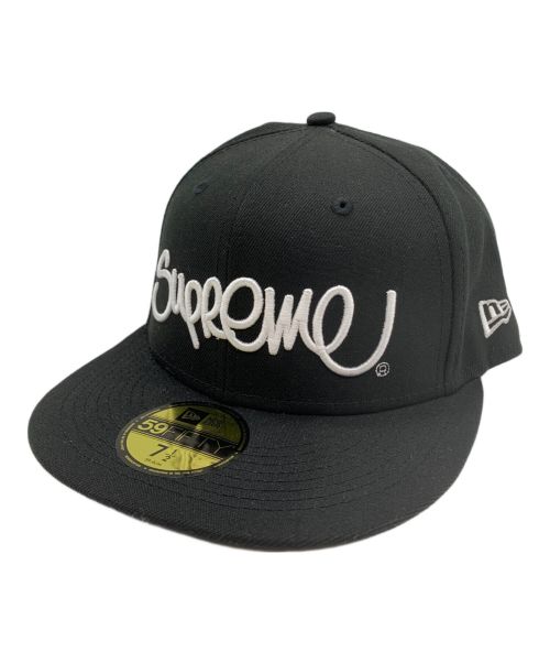 SUPREME（シュプリーム）SUPREME (シュプリーム) New Era (ニューエラ) キャップ ブラック サイズ:7 1/2(59.6cm)の古着・服飾アイテム