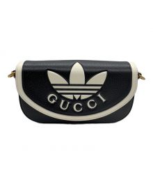 GUCCI×adidas（グッチ×アディダス）の古着「ショルダーバッグ」｜ブラック