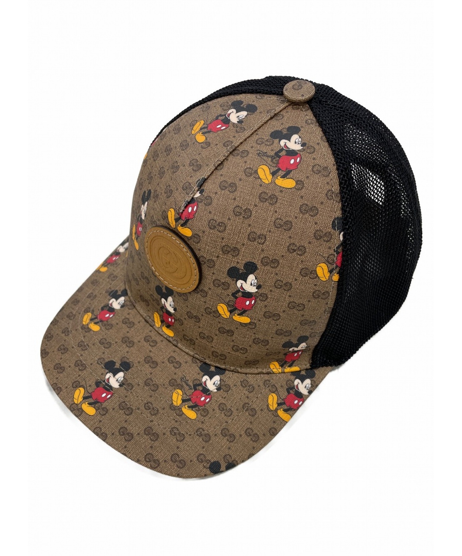 中古 古着通販 Gucci Disney グッチ ディズニー ベースボールキャップ ブラウン ブランド 古着通販 トレファク公式 Trefac Fashion