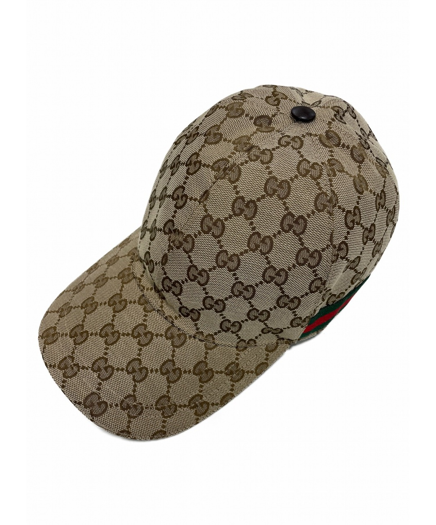 中古 古着通販 Gucci グッチ ベースボールキャップ ブラウン サイズ Xl Gg柄 キャンバス ブランド 古着通販 トレファク公式 Trefac Fashion