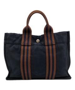 中古・古着通販】HERMES (エルメス) フールトゥMM ネイビー｜ブランド