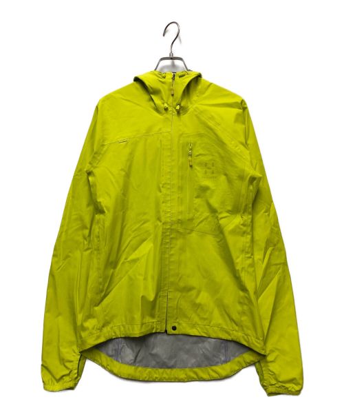 HAGLOFS（ホグロフス）HAGLOFS (ホグロフス) マウンテンパーカー イエロー サイズ:XSの古着・服飾アイテム