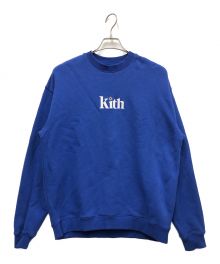 KITH（キス）の古着「クルーネックスウェット」｜ブルー