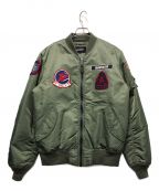 AVIREXアヴィレックス）の古着「MA-1フライトジャケット TOP GUN MAVERICK」｜グリーン