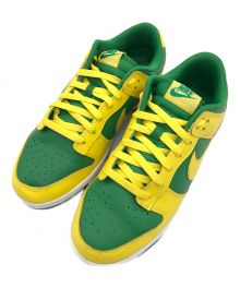 NIKE（ナイキ）の古着「Dunk Low "Reverse Brazil"」｜グリーン×イエロー