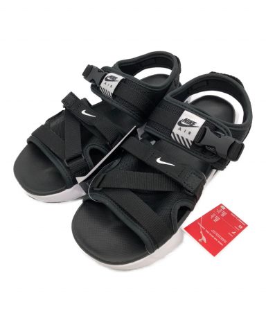 中古・古着通販】NIKE (ナイキ) AIR MAX SOL SANDAL ブラック×ホワイト