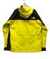 THE NORTH FACE (ザ ノース フェイス) マウンテンライトジャケット ブラック×イエロー サイズ:XL：19800円