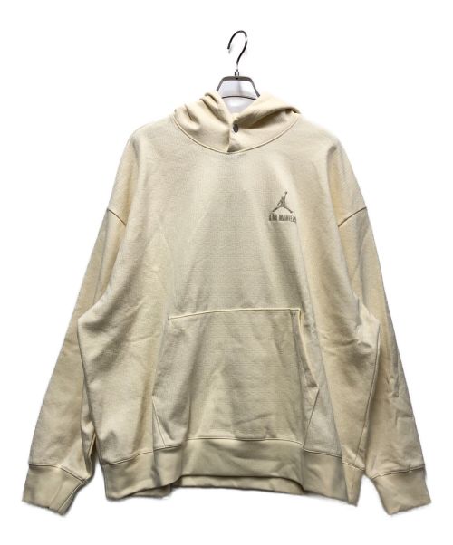 NIKE（ナイキ）NIKE (ナイキ) JORDAN BRAND (ジョーダン ブランド) A Ma Maniere (ア・マ・マニエール) Jacquard Hoodie アイボリー サイズ:XL 未使用品の古着・服飾アイテム